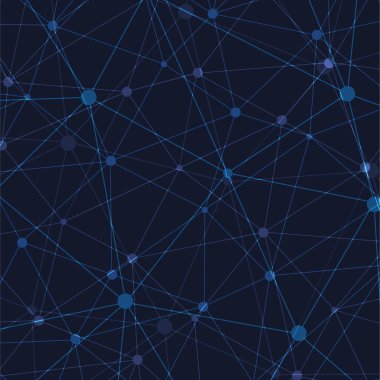 Vektör modern soyut poligonal uzay arka plan.