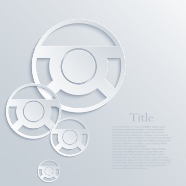 Vektör modern direksiyon açık renkli.