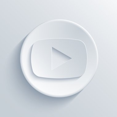 Vektör modern ışık circle gölge simgesiyle