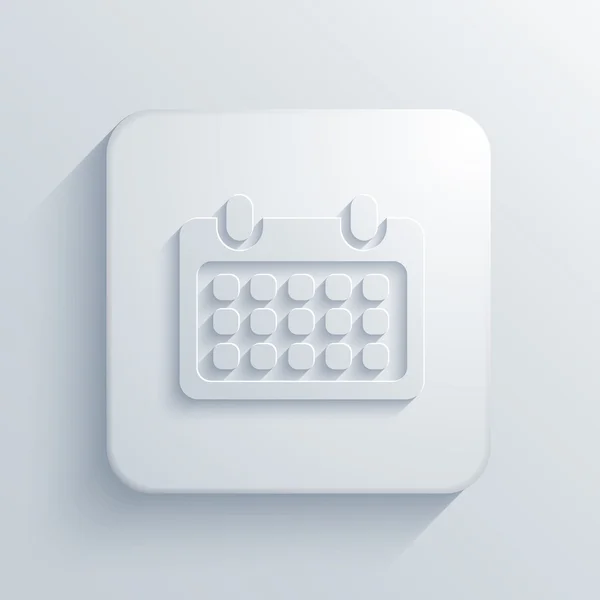 Vector moderno icono de luz de calendario — Vector de stock