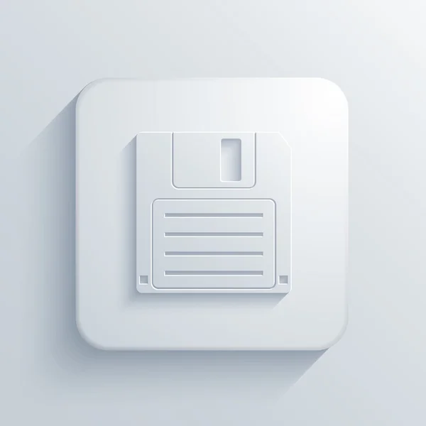 Icône de lumière de disquette moderne vectorielle — Image vectorielle