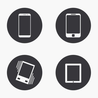 Vektör modern aracı Icons set