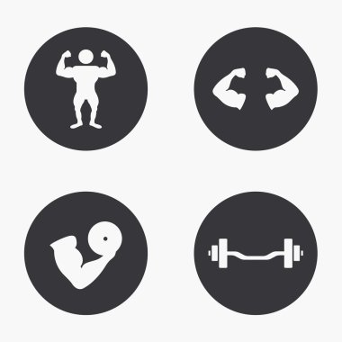 Vektör modern spor Icons set