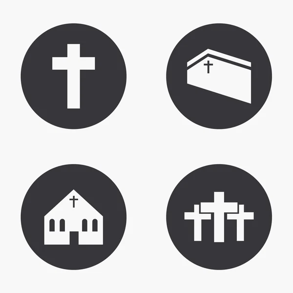 Vektör modern din Icons set — Stok Vektör