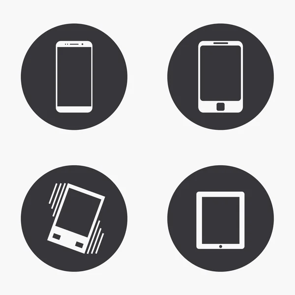 Conjunto de iconos de gadget moderno vector — Vector de stock