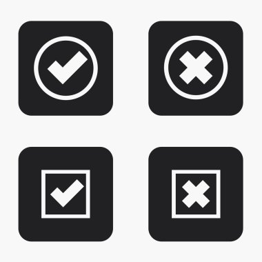 Vektör modern oy Icons set