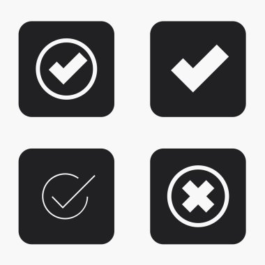 Vektör modern oy Icons set