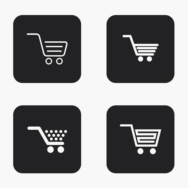 Vettore moderno shopping icone set — Vettoriale Stock
