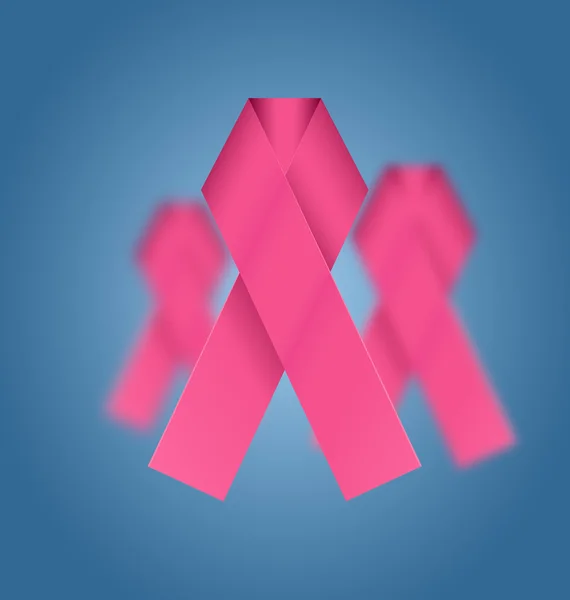 Vector modern breast cancer awareness month — Stock Vector