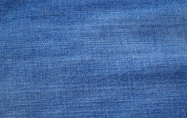 Blue denim or jeans texture — Stock Photo, Image