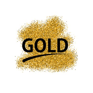 Vektör modern altın glitter arka plan