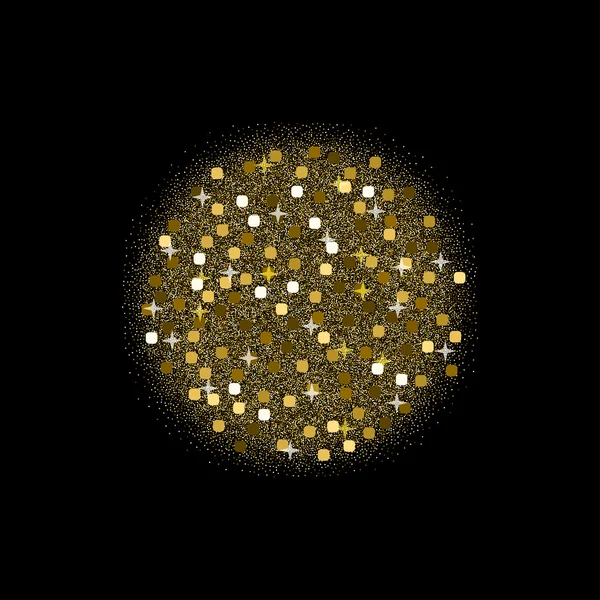 Vector moderno oro brillo fondo abstracto — Archivo Imágenes Vectoriales