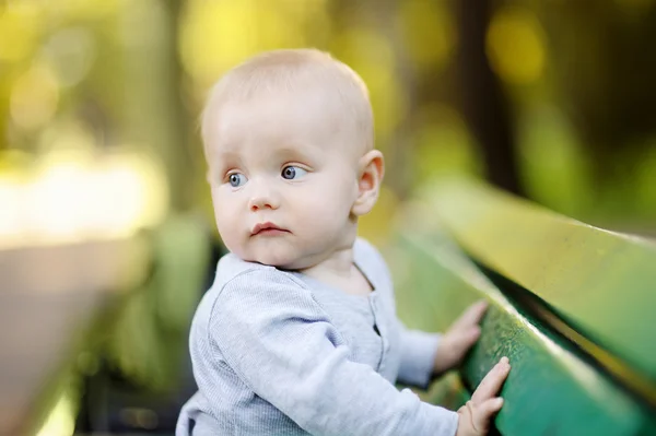 Portrait of little baby boy — Stock Photo, Image