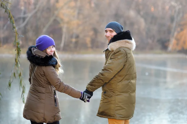 Happy young couple — Stock Photo, Image