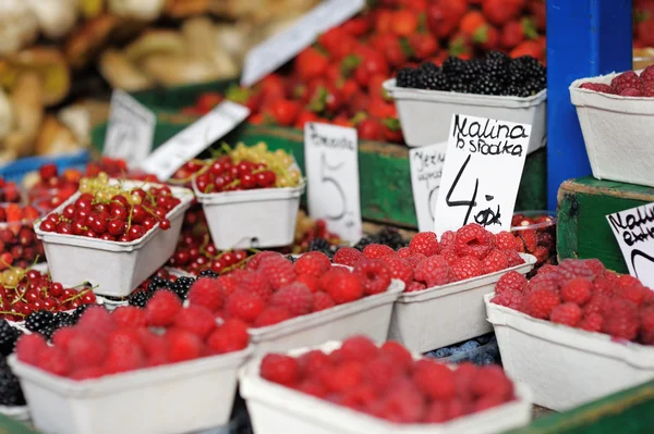 Fresh assorted berries — Stock Photo, Image