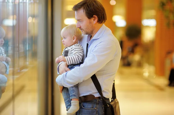 Father and his little son — Stock Photo, Image