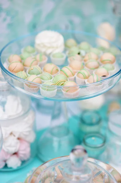 Stylish sweet table — Stock Photo, Image