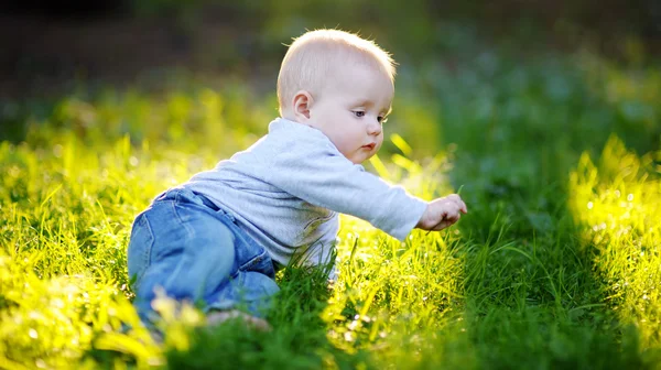 Liten pojke — Stockfoto