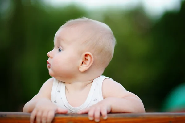 Portrait of little baby boy — Stock Photo, Image