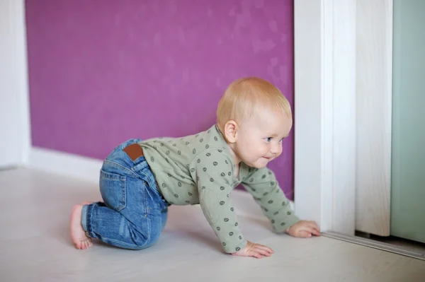 Little baby at home — Stock Photo, Image