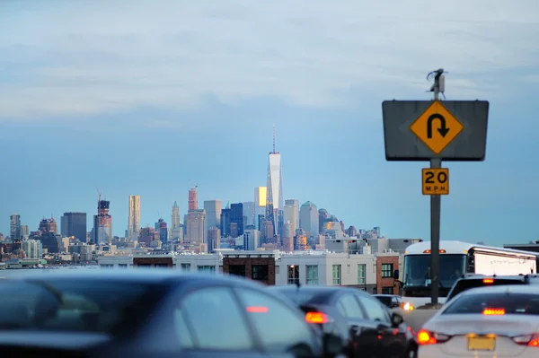 New York City traffic in rush hour — Stock Photo, Image