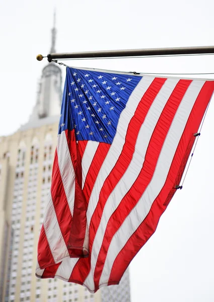 USA vlag close-up — Stockfoto