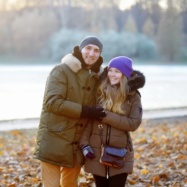 Happy young couple — Stock Photo, Image