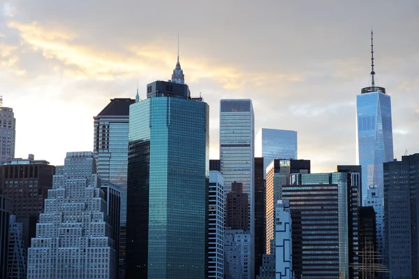 Nova Iorque Manhattan skyline — Fotografia de Stock