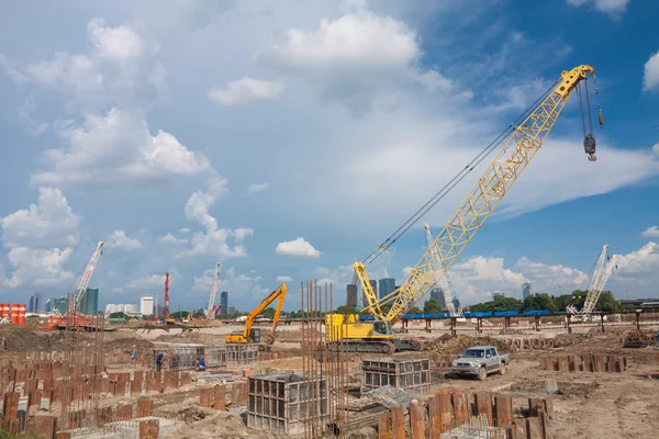 Construction of the new building — Stock Photo, Image