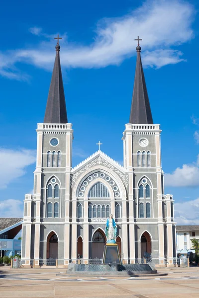La Chiesa cattolica di Chanthaburi in Thailandia — Foto Stock