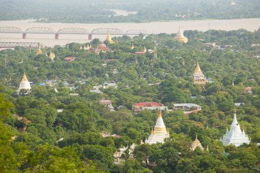 Antik pagodadan Mandalay City, Myanmar