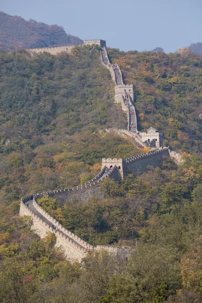 Grande Muraille de Chine en été — Photo