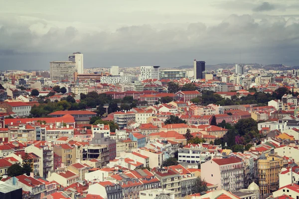 Vista de la ciudad Lisboa, Portugal — Foto de Stock