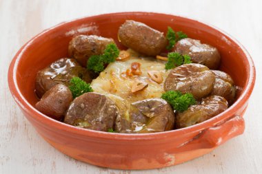 morina seramik tabak patates ile