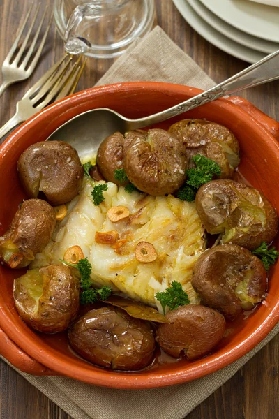 morina seramik tabak patates ile