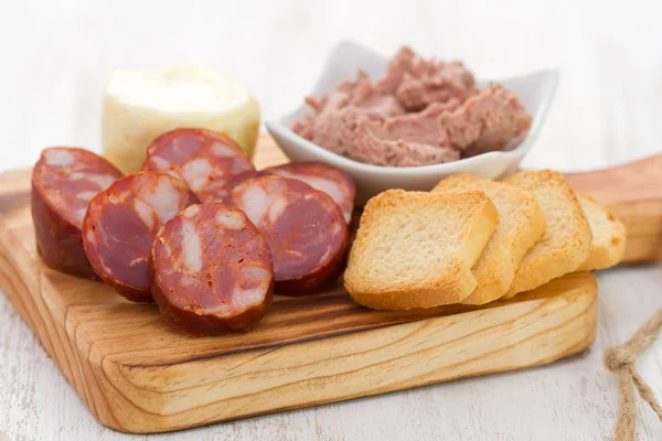 Saucisse portugaise fumée — Photo