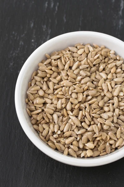 Seeds in dish — Stock Photo, Image