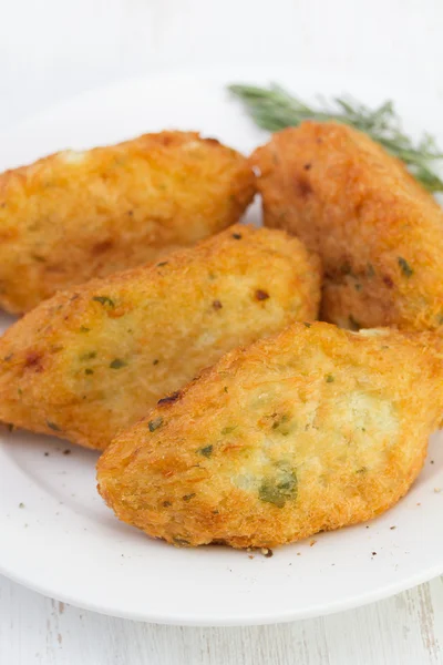 Croquetas de pescado — Foto de Stock