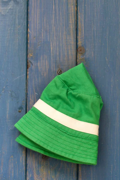 Yeşil Bebek şapka — Stok fotoğraf