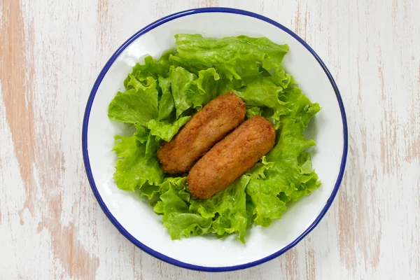Meat croquettes — Stock Photo, Image