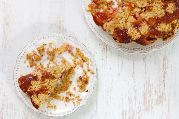 Pie on plate — Stock Photo, Image