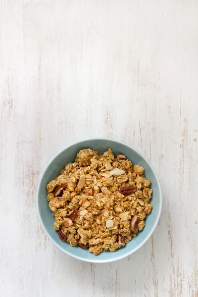 Granola in bowl — Stock Photo, Image