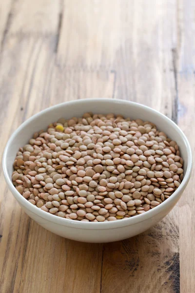 Lentil in bowl — Stock Photo, Image