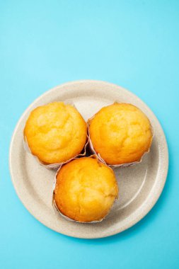 Bolo de Arroz, tipik Portekiz pirinç kekleri.