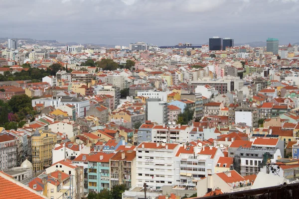 Vista de la ciudad Lisboa, Portugal — Foto de Stock