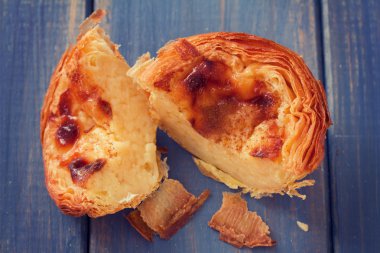geleneksel Portekiz çerezleri pasteis de nata