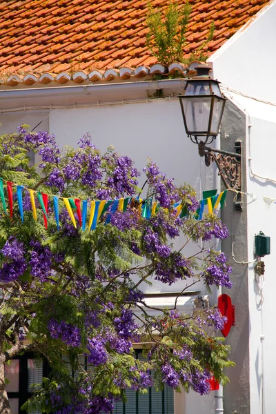 リスボン, ポルトガルのランプの家 — ストック写真