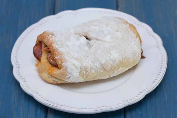 Brood met chorizo — Stockfoto