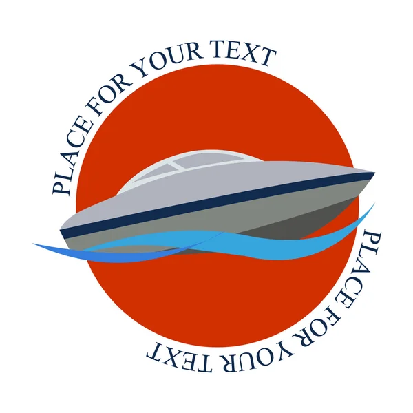Logo tekne illüstrasyon