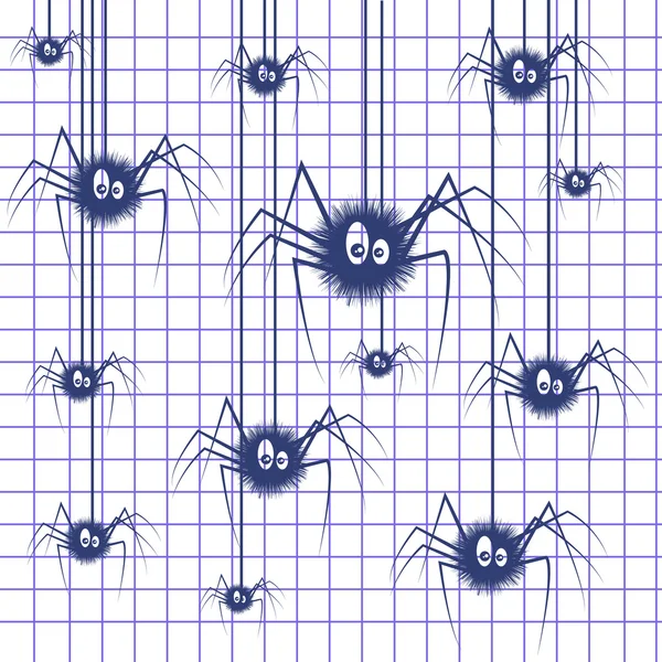 Spider bakgrund illustration — Stock vektor